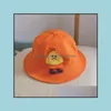 Шляпы кепков 15459 Новый детский мультфильм детский детский шляпы для мальчиков девочки Sunhat Детские солнце доставки 2021 MXHOME DHT1S
