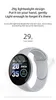 D18 Smart Watch Men Men Women Teast Fitness Tracker Sport Bransoletka 1,44 -calowa kolorowy ekran TFT Smartwatch dla Cllphone