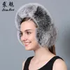 Berets Real Fur Earmuffs For Winter Women Warm Natural Raccoon Girl's Earlap Genuine Plush Ear MuffBerets BeretsBerets