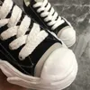 Mmy Maison Mihara Yasuhiro Canvas Sneakers Nero Bianco Grigio Giallo Scarpe da ginnastica da uomo Scarpe da esterno Designer Scarpe Taglia 36-45