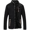 Plus Size XXXXXL Men's Tops 2023 Newest Cotton Jackets High Quality Wrapped Teens Thin Splicing Fashion Coat286G