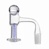 재고에 완벽한 용접 흡연 흡연 Terp Slurper Blender Spin Quartz Banger with Glass Marble Sc