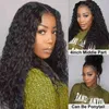 Deep Wave 5x5 HD Closure Wig Human Hair Lace Closure Wigs Pre Plucked Bleached Knots Wig Remy 13x4 Lace Deep Wave Frontal Wig 220719