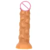 ソフトディルドGスポット刺激装置女性マスターベーションエロティックアナルプラグリアルなペニス大人の女性のためのセクシーなおもちゃ偽のペニス