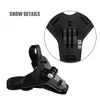 Capacetes de motocicletas Capacete preto Chin Stand Stand Mount Sportact Sports Acessórios para câmeras para Hero 7/5MotorCycle HelmetsMotorCycle