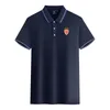 Stowarzyszenie Sportive de Monaco Men and Women Polos Merceried Cotton Lapel Lapel Logo T-Shirt T-Shirt można dostosować