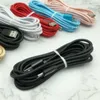Fabric braided Cables 1M 2M 3M type c cable micro 5pin OD4.0 Nylon usb data Charger Cord for samsung s4 s6 s7 edge htc lg sony