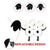 Iron Dog Sheep Roll Holder Leuke Cat Elk Camel Pig Free Staning Toilet Paper Tissue Racks Home Badkamer Decoratie 220617