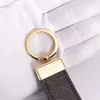 Luxe ontwerper Long Keychain Car Key Ring Heren en dames met vaste tas hanger accessoires