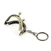 10pcs 5 cm de moldura de moeda de metal para bolsa com o chapé de beijo de hardware do anel chave para a carteira Surw Swetting Acessórios 220706