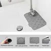 Silikonkran mat kök verktyg badrum diskbänk stänk skydd kran brickor dränering dyna multifunktion gummitorkskydd