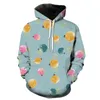 Men's Hoodies Men's & Sweatshirts Colorful Paint Graffiti Series Fashion Abstract Oil Painting Clothes 3D Print Oversized Men/Women