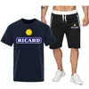 Ricard Quick Dry Set da uomo da corsa Compressione Tute sportive Collant da basket Abbigliamento Palestra Fitness Jogging Sportswe 220615