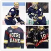 KOB 18 Jake Evans Jersey de Hóquei Cal Petersen Steven Fogarty 9 Anders Lee 5 Robbie Russo 21 Bryan Rust Stitched Ice Jerseys ND College Custo