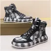 Lace Art Men's Graffiti Designer Street Up Shoes Causal Flats Moccasins Hip Hop Punk Rock Walking Sneakers Zapatos Hombre 986