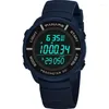 Polshorloges Sport horloges voor mannen waterdichte smael sshock witte horloge big dial digital quartz relojmujer mode