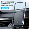 Chargeurs magnétiques sans fil 15W pour iPhone 13 12, support de téléphone à montage magnétique pour voiture, Station de charge rapide, support de ventilation