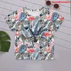 Camisetas Camiseta divertida para niños pequeños, ropa de calle de Anime con flamencos, camisetas de manga corta para niños, camisetas, camisetas de tela para niños