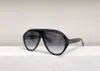 Oversized Pilot Sunglasses for Women Men Black Yellow Lenses Sport Sun Glasses UV Eyewear with Box8341548