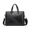 Briefcases Leather Briefcase Shoulder Handbag Men Messenger Business Laptop Document Luxury Designer Mens Office Bags Passport Cover 2022Bri