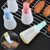 Cooking Utensils Silicone Oil Bottle Brush Kitchen Gadgets Removable Sauce Bottles Cookings Tools Seasoning Sauce Brushs Barbecue Accessories