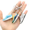 37 style Basketball Shoes Keychains Trendy 37 Styles PVC Sport Shoe Key Chain Cute Mini Keychain Classic Accessories