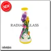 Exquis Narguilé Anime Figure 3D Ice Pinch Beaker Bong Heady Glass Bongs avec Downstem Diffuse Pour La Maison