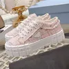 Designer Sneaker Femmes Nylon Casual Chaussures Roue Gabardine Sneakers Low-top Toile Chaussure De Mode Plate-Forme Solide Rehausser Chaussures