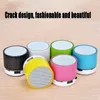 Haut-parleur Bluetooth Mini haut-parleur sans fil fissure LED carte TF USB caisson de basses Portable MP3 musique colonne sonore pour PC téléphone Portable