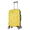 New In Travel Rolling Luggage Airplane Suitcase Carry On Trolley Wheels Yellow J220708 J220708