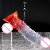 Realistic Dildo Anal Masturbator Prostate Massager sexyy Toy for Couples Crystal Jelly Suction Cup Penis Women Men sexy Shop