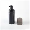 تعبئة زجاجات Office School Business Industrial Industrial Black Plastic Foam Pump 100ml 120ml 150ml 200ml BPA with شفافًا أسودًا لـ Foamin