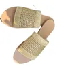 Slippers Wind Rattan Fashion Flat Bottomed Foot Sandals Comfortable Beach Large Size
