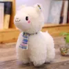 Cute sheep wool plush toy sheep Alpaca dolls girl doll birthday gift