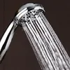 Chrome-plated bathroom shower head with hose
