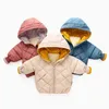 Roupas de algodão infantil Autumn e inverno 2021 New Children Down Children Down Jacket Baby Cotton Jacket J220718