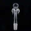 Beveled Edge Seamless Fully Weld Bangers Smoking Accessories 10mm 14mm Male Joint 45 90 Degree Splash Guard Quartz Banger Nail Tobacco Tools FWQB07 With Ruby Pearls