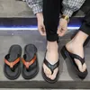 Summer Men's Slippers Indoor Soft Bottom Non-Slip Outdoor Clip-Foot Beach Sandal Manufacturers Direct Sales Special