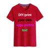 T -koszulka drukowana unisex w rozmiarze krótkim rękawem 100 bawełniana cotton Custom Your Mrand Quality Thirt 220712