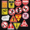 50pcs Avertissement Stickers Skate Accessoires imperméables Vinly pour la planche à roulettes Laptop Bicycle Motorcycle Téléphone Car décor sur la voiture