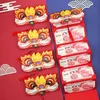 Gift Wrap Creative folding rött kuvert år av Tiger Children's Cartoon Style Lucky Money Spring Festival Hongbaogift