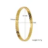 Pulseira de moda para mulher manchas abertas de ouro de moda 3 cores pulseras mujer jóias de noiva