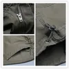 Long Length Cargo Shorts Men Summer Casual Cotton Multi Pockets Breeches Cropped Trousers Military Camouflage 5XL 220621