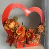 Confezione regalo Cesto di fiori d'amore Scatola a forma di cuore Scatole per imballaggio Scatole per imballaggio Carta per imballaggio Scatole decorative per matrimoni dolci Regalo