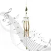 Decoratieve objecten Figurines Chinese stijl Vintage koper Wind Chimes Metal 6 Tube Rustbestendige kerk Zegening Ornamenten Muziek van