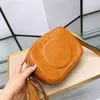 2022 Designer camera womens shoulder bags crossboay soft genuine leather handbags purses fashion embossed letter high quality with box