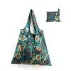 Foldable Shopping Bag Polyester Home Storage Bags Reusable Eco-Friendly Folding Bages Grocery Multi-function Tote Bag
