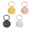 Keychains House Keychain Sweet Home Round Housarearming Gift Söta gåvor till husägare Metal Key Chain Ryggsäck PendantKeyChains