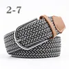 Belts Fashion Vintage Woven Knitted For Women Men Boho Beach Style Handwoven Belt White Black Faux Leather
