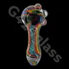 Heady Glass 4 inch Premium Dichroic Pipe Lepoon Hookah Pipe Tobacco 5 kleuren Beschikbaar USA Stock GH01